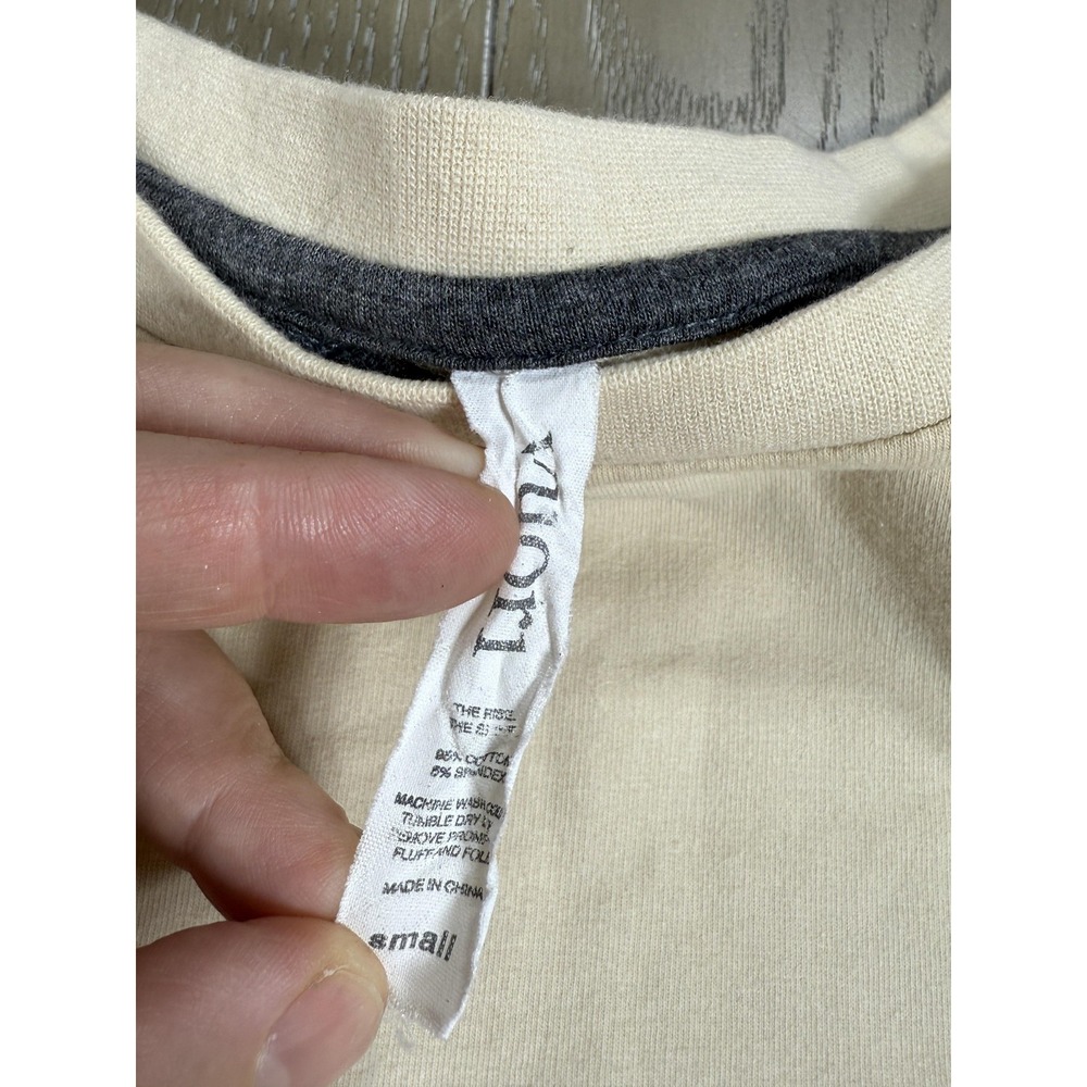Vuori Cream Short Sleeve Sweatshirt - Picture 3 of 10